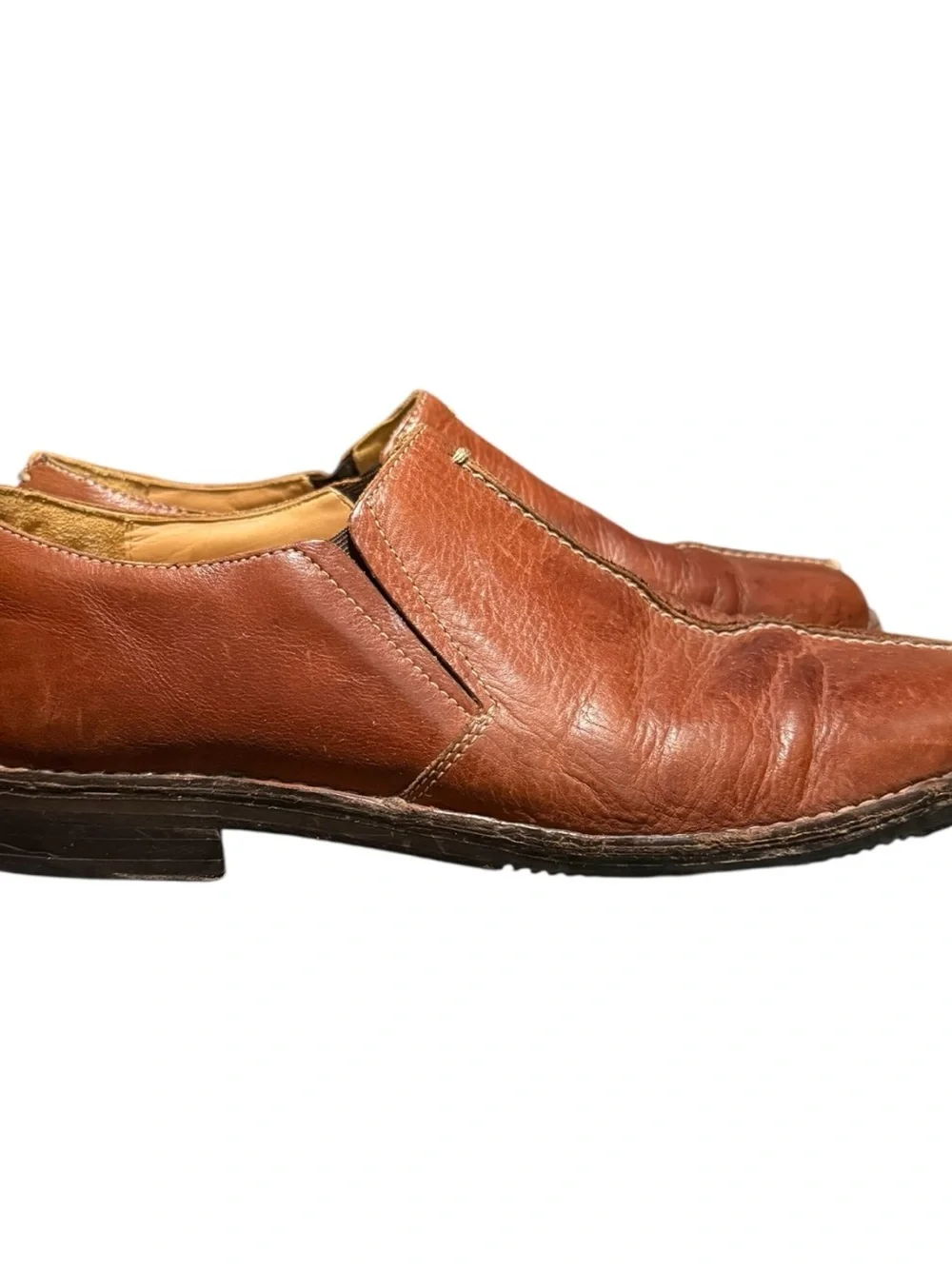 Tommy Bahamas Men's  Prescott Split Toe Loafers Brown Size 9M Casual